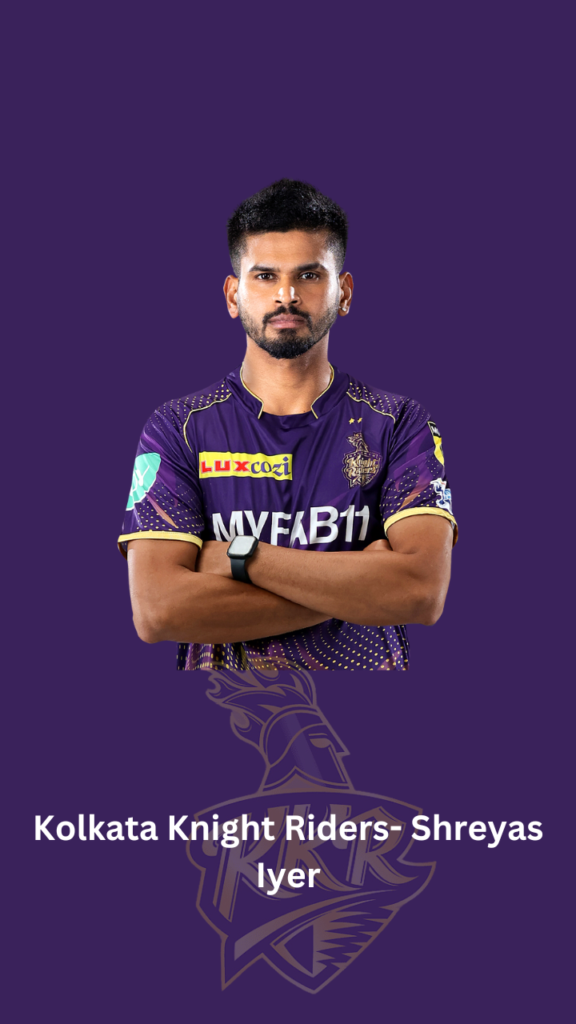 Kolkata Knight Riders- Shreyas Iyer