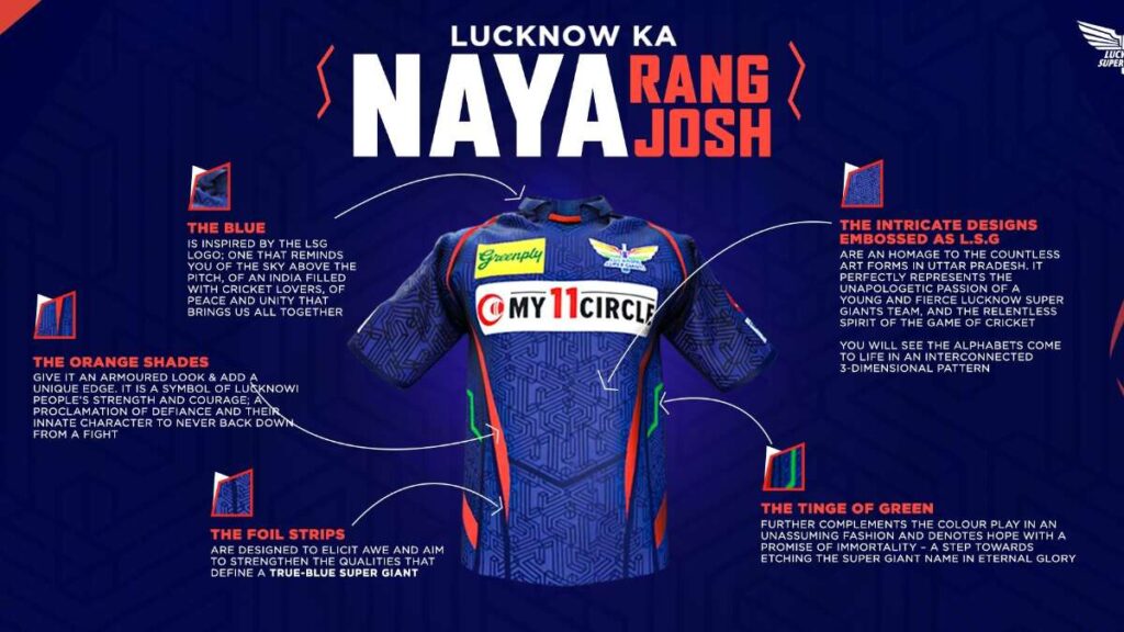 Lucknow Super Giants ​ jersey 2024