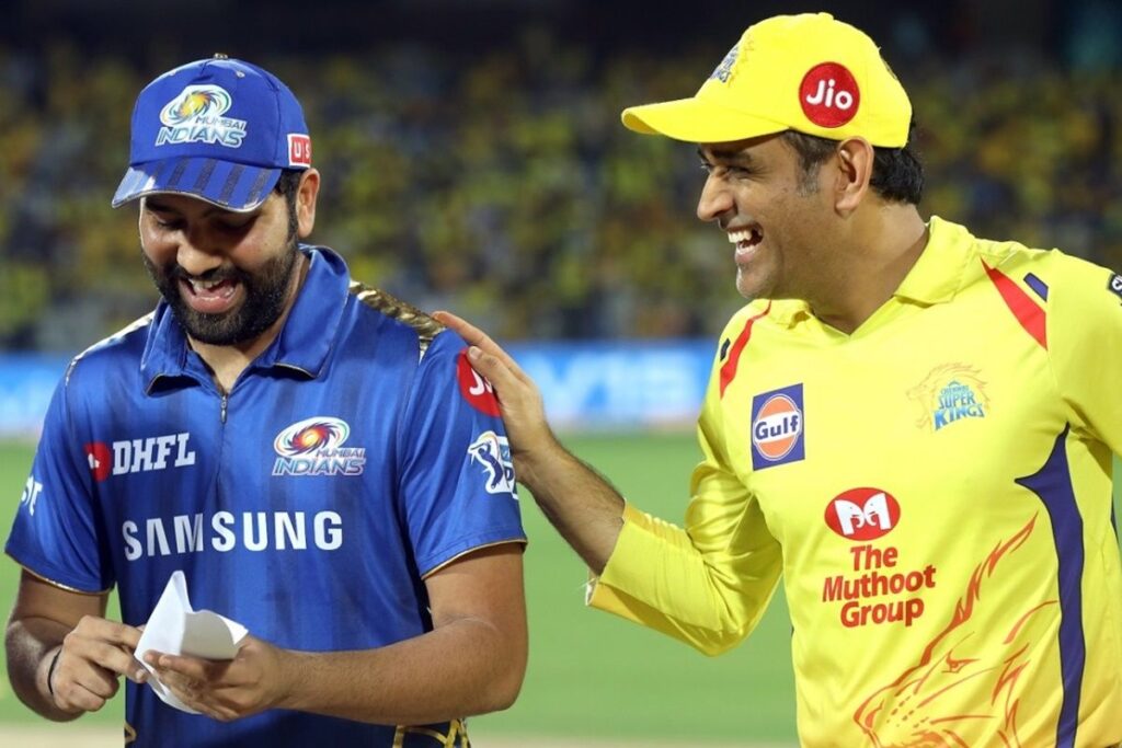 Rohit Sharma and MS Dhoni