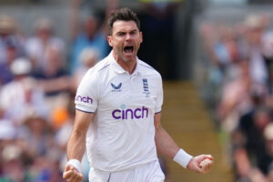 James Anderson England    Fast Bowler 