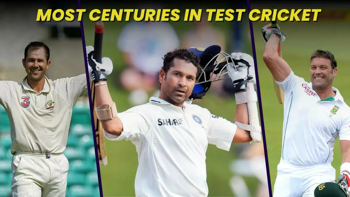 Top 10: Players With Most Centuries In Test Cricket