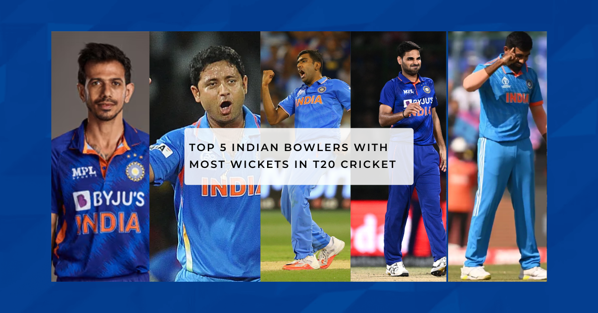 Top 5 Indian bowlers with most wickets in T20 cricket