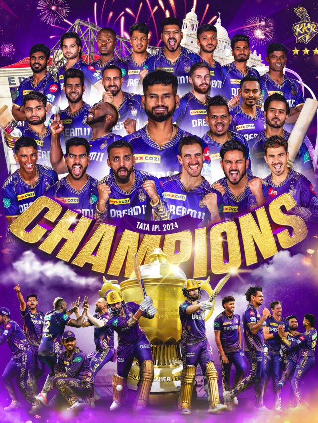 KKR Win 3rd IPL Championship After 10 Years