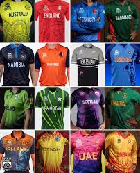 ICC T20 World Cup 2024 all teams jersey